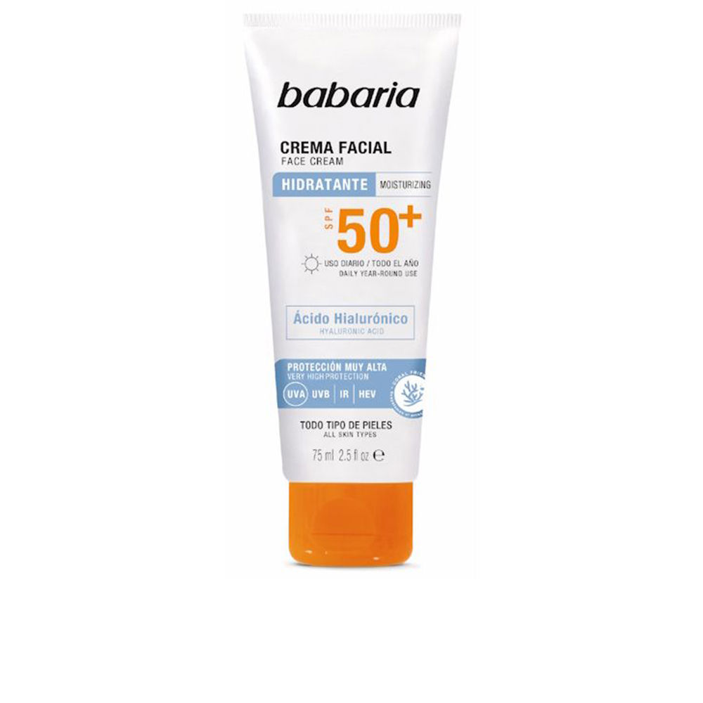 Creme facial ÁCIDO HIALURÔNICO SOLAR FPS50+ 75 ml