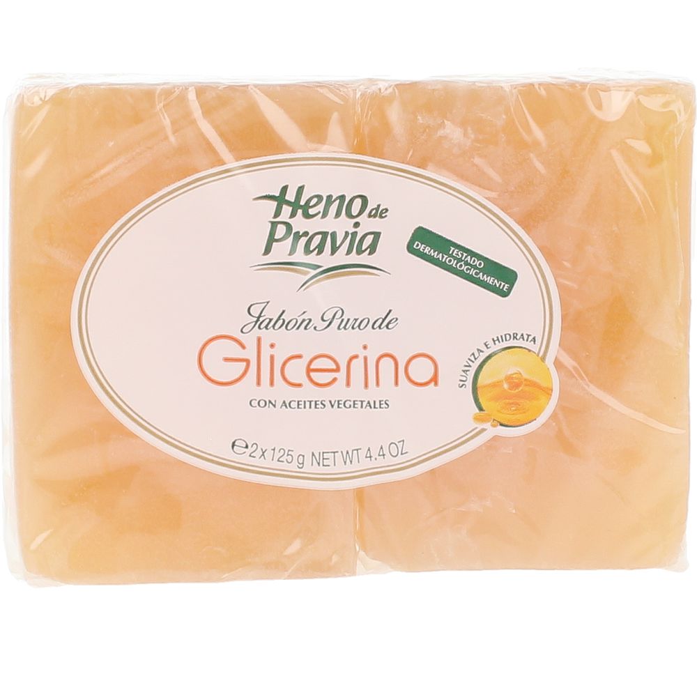 Sabonete puro HENO DE PRAVIA GLICERINA pacote 2 x 125 gr