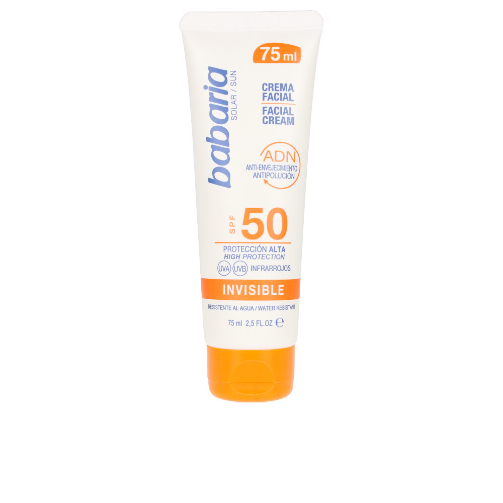 SOLAR INVISÍVEL DNA protetor solar facial FPS50 75 ml
