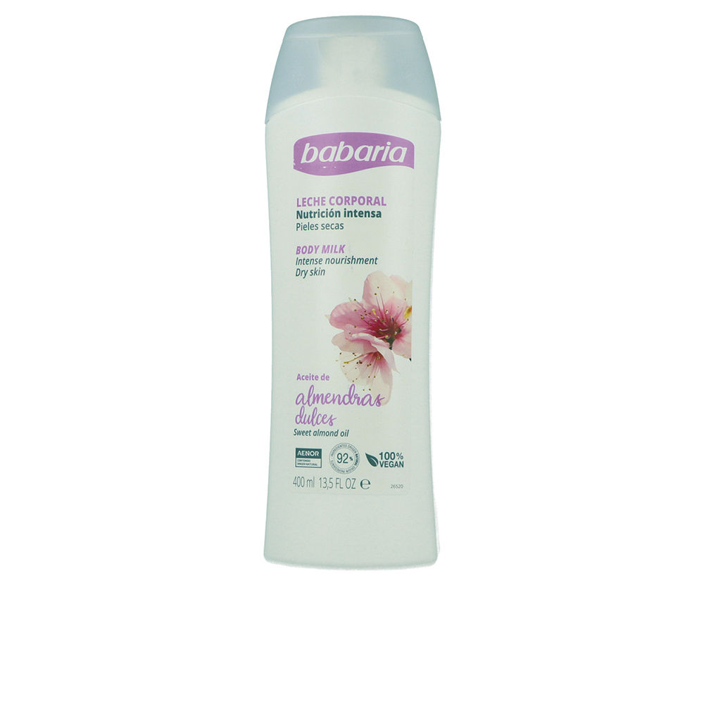 ÓLEO DE AMÊNDOA leite corporal pele seca 400 ml