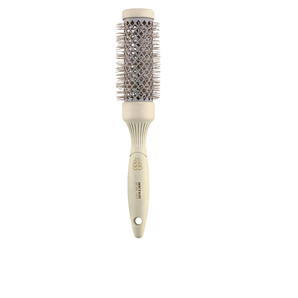Escova térmica cerâmica fibra natural 32 mm #bege 1 u