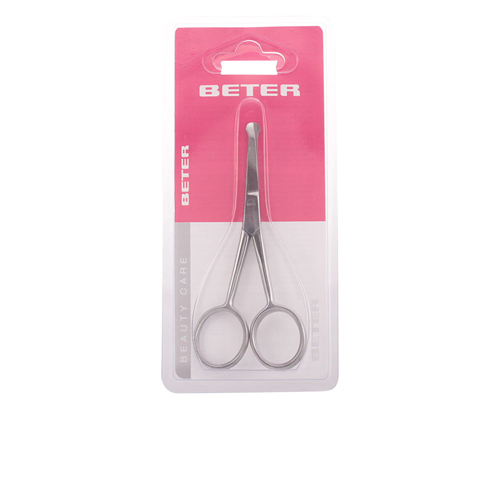 Tesoura especial para nariz e orelhas masculinas, ponta romba, 1 peça.