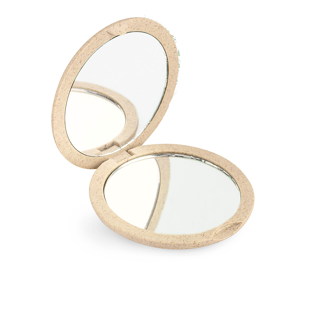 MIRROR bolsa dupla dobrável em fibra natural x4 #bege 1 u