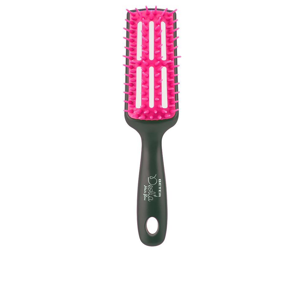 DESLÍA HAIR FLOW escova desembaraçadora esqueleto #fúcsia 1u