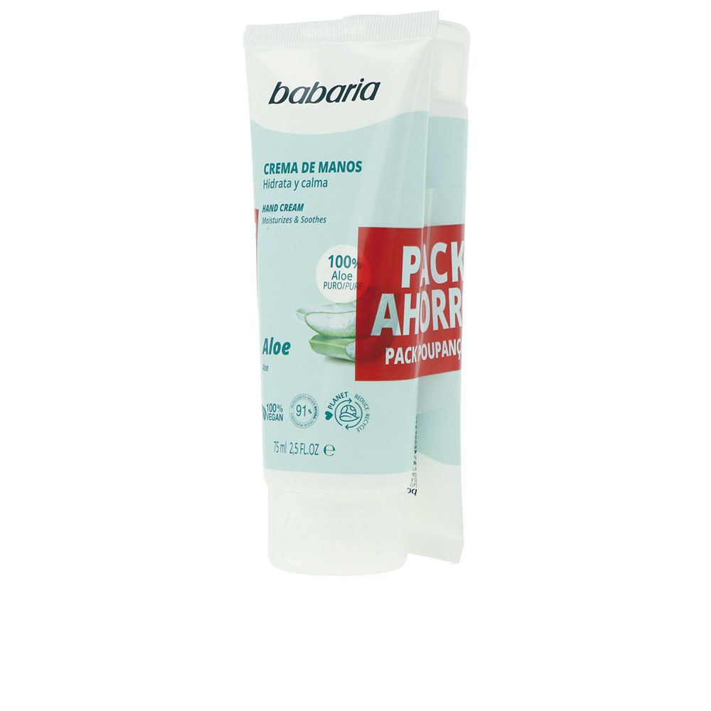 CREME DE MÃOS ALOE VERA LOTE 2 x 75 ml