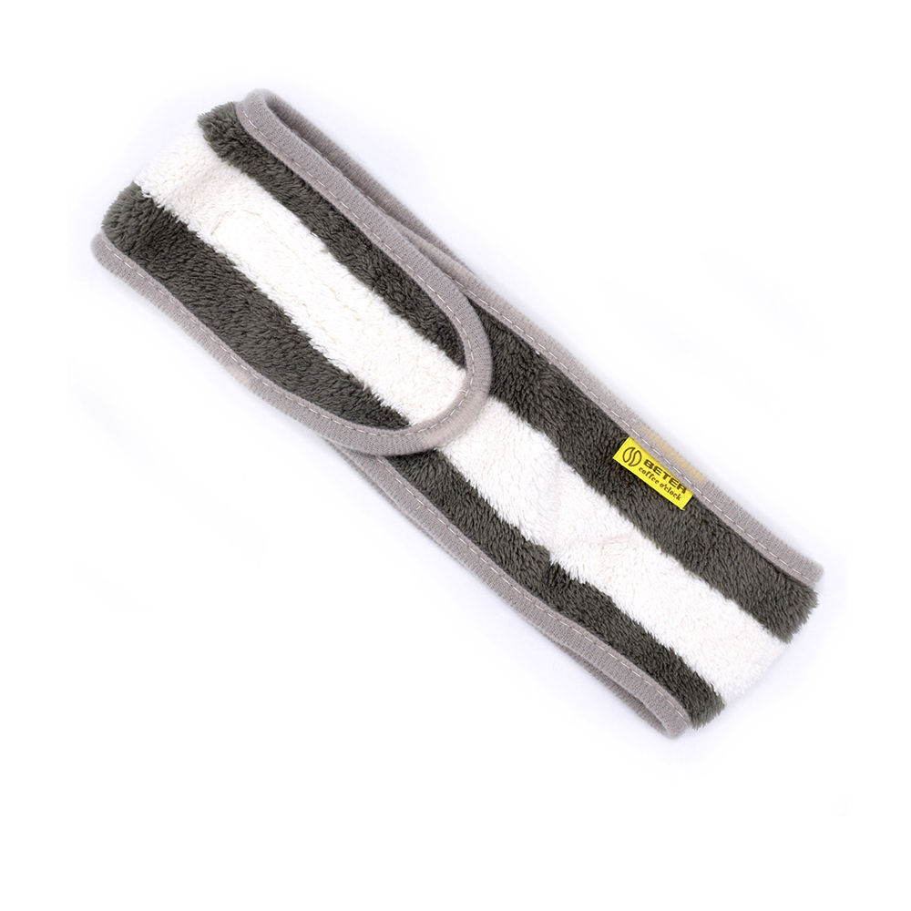 Faixa de cabelo microfibra COFFEE O'CLOCK 1ud