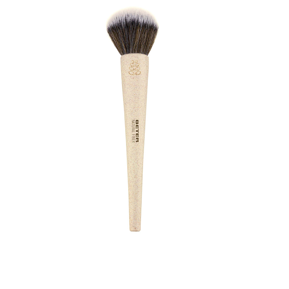 PINCEL DE MAQUIAGEM pó natural fibra #bege 1 un