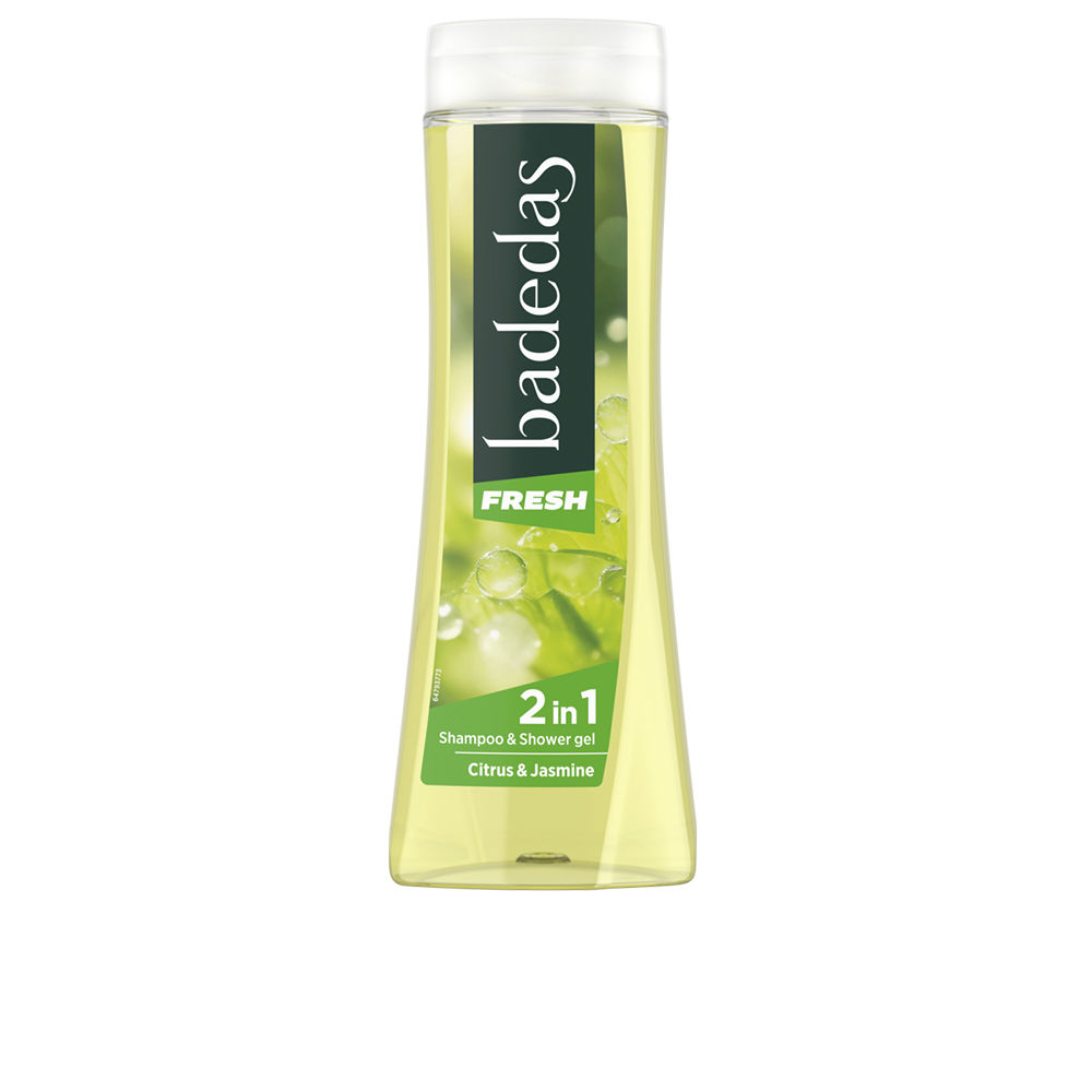 Gel de banho + shampoo FRESCO 2 em 1 CÍTRICOS E JASMIM 600 ml