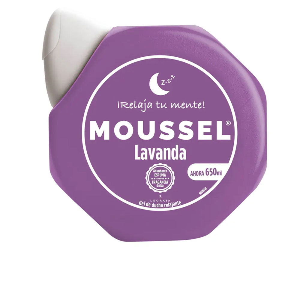 Mousse de Lavanda, gel de banho relaxante, 650 ml