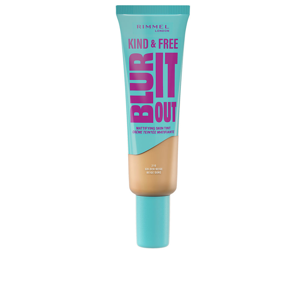 Base de efeito fosco KIND & FREE BLUR IT OUT #210-Golden Beige 30 ml