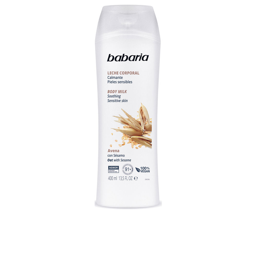 AVENA leite corporal calmante pele sensível 400 ml