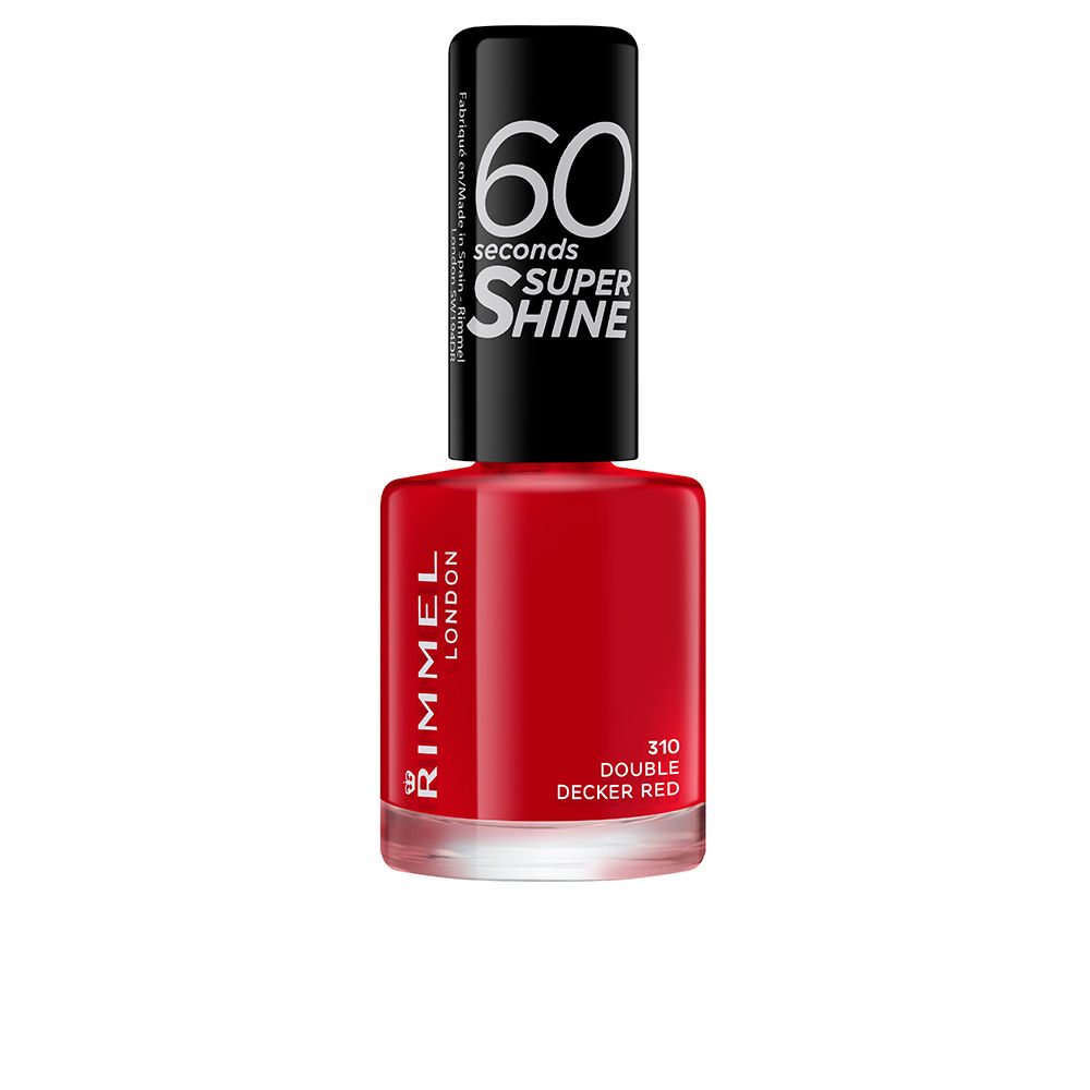 60 SECONDS SUPER SHINE esmalte #310-double decker vermelho 8 ml