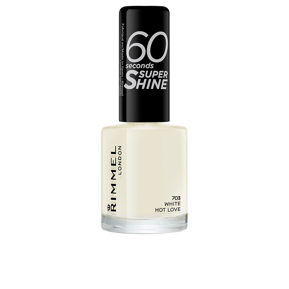 Esmalte 60 SECONDS SUPER SHINE #703-white hot love 8 ml