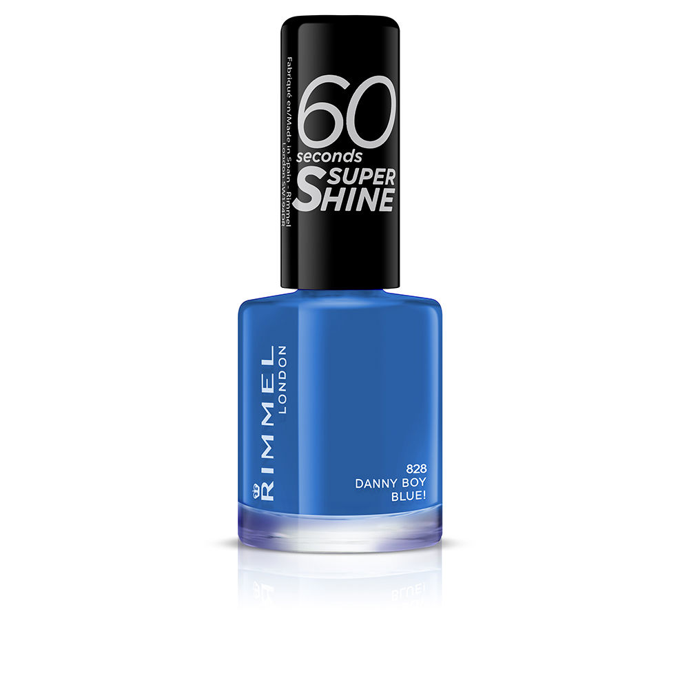 Esmalte 60 SEGUNDOS SUPER SHINE #828-Danny Boy Blue 8 ml