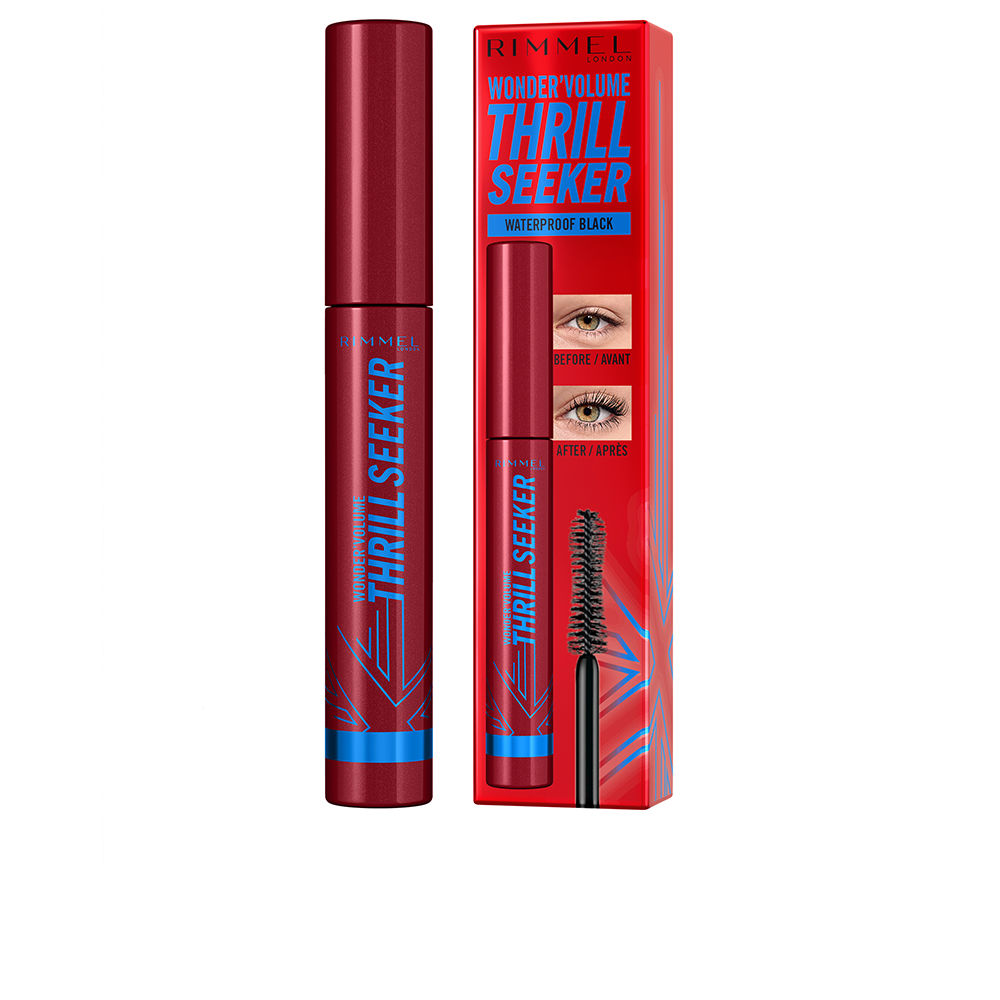 Rímel WONDER 'VOLUME THRILL SEEKER à prova d'água #preto 8 ml