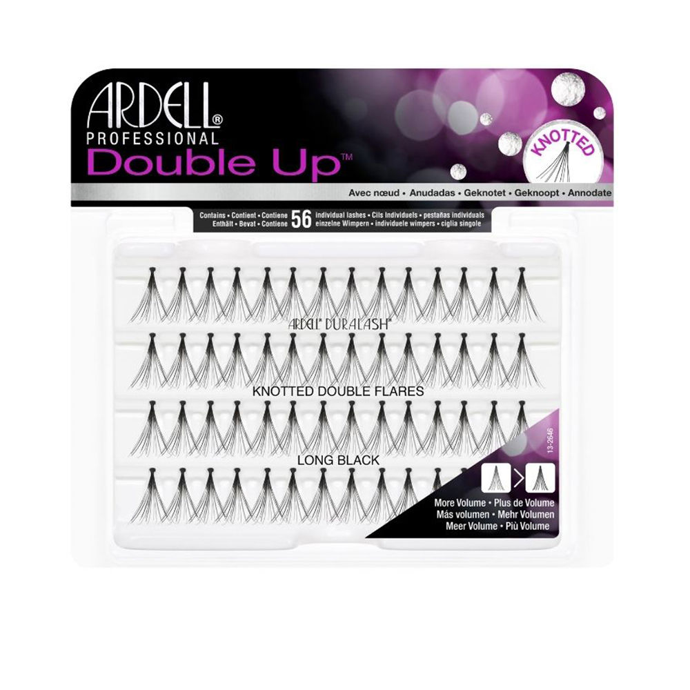 Calça flare dupla com nó ARDELL INDIVIDUALS DOUBLE UP #longa preta 56 u