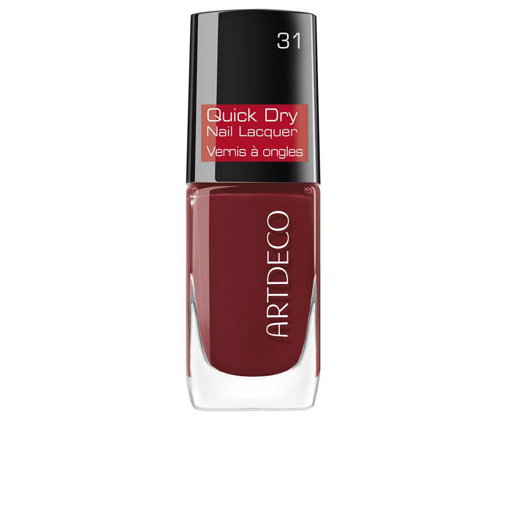 QUICK DRY nail lacquer #confident red 10 ml