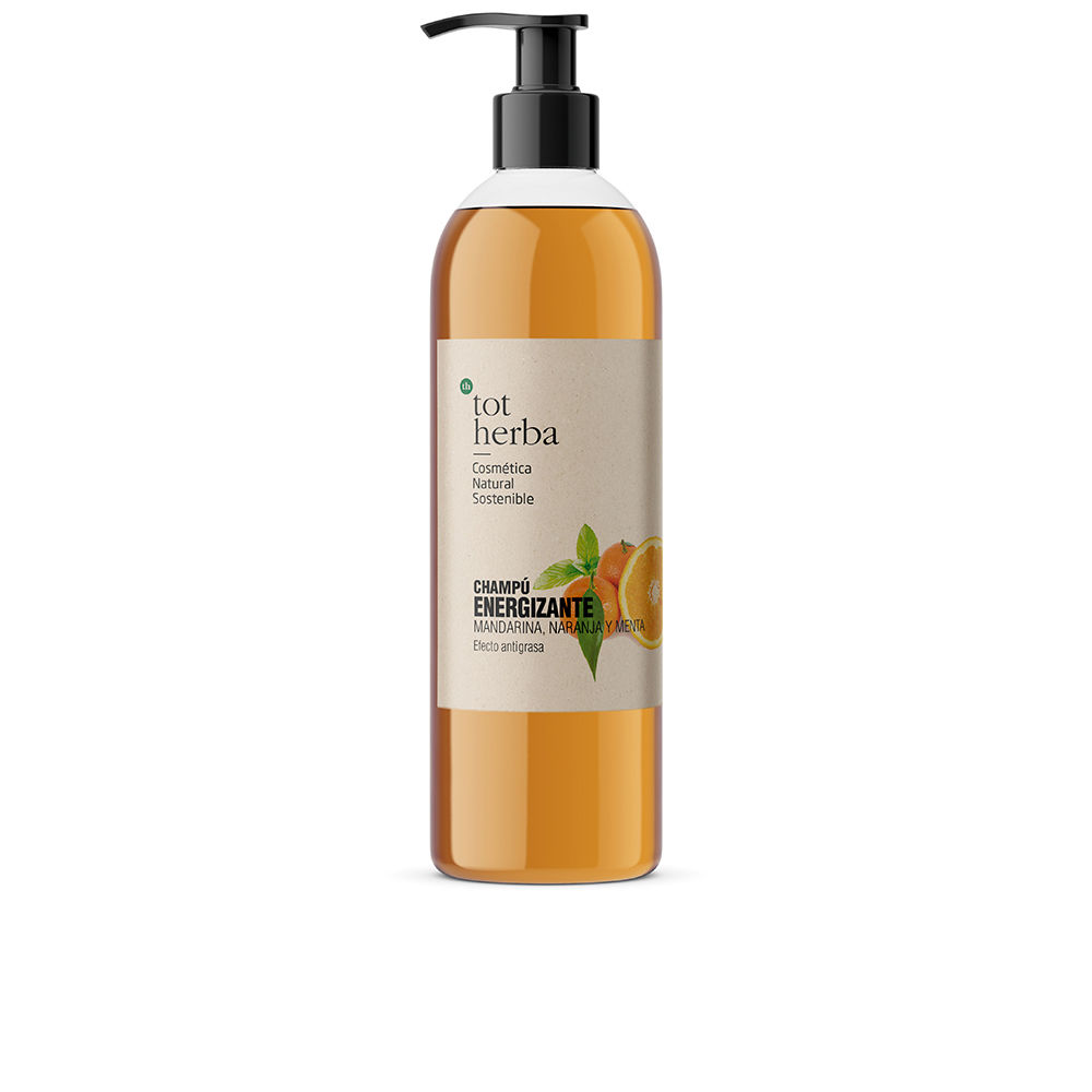 SHAMPOO ENERGIZANTE tangerina e laranja 500 ml