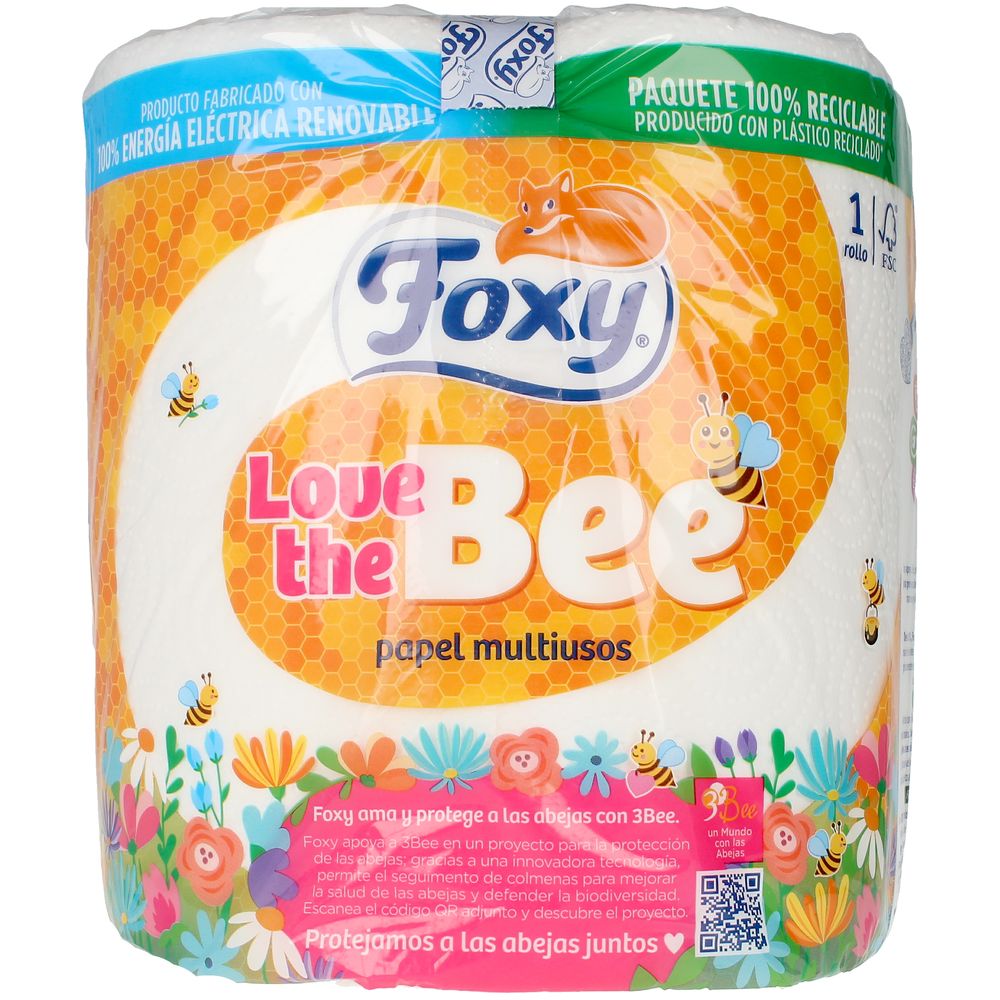 Papel de cozinha LOVE THE BEE JUMBO 1 unidade
