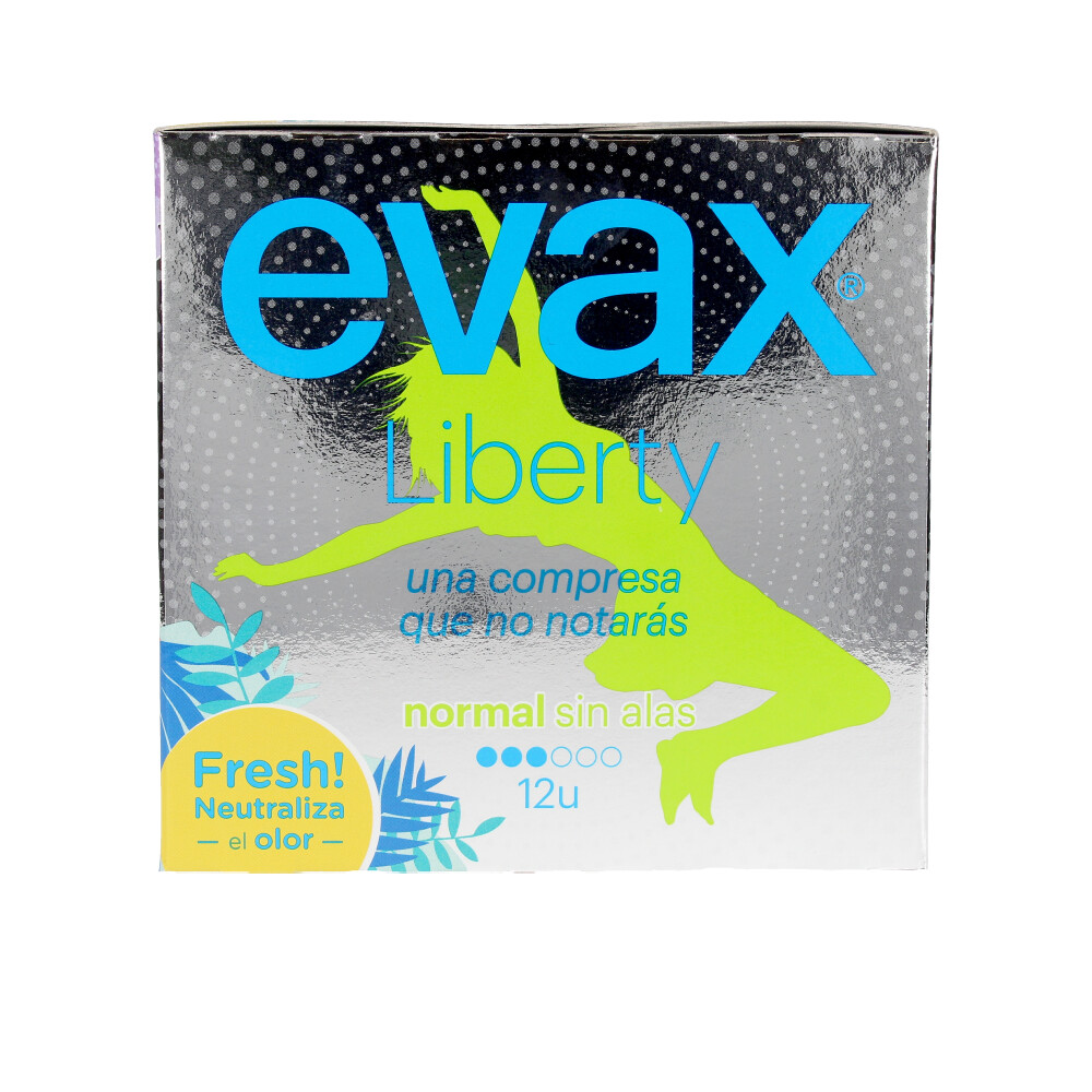 Absorventes normais EVAX LIBERTY 12 unidades