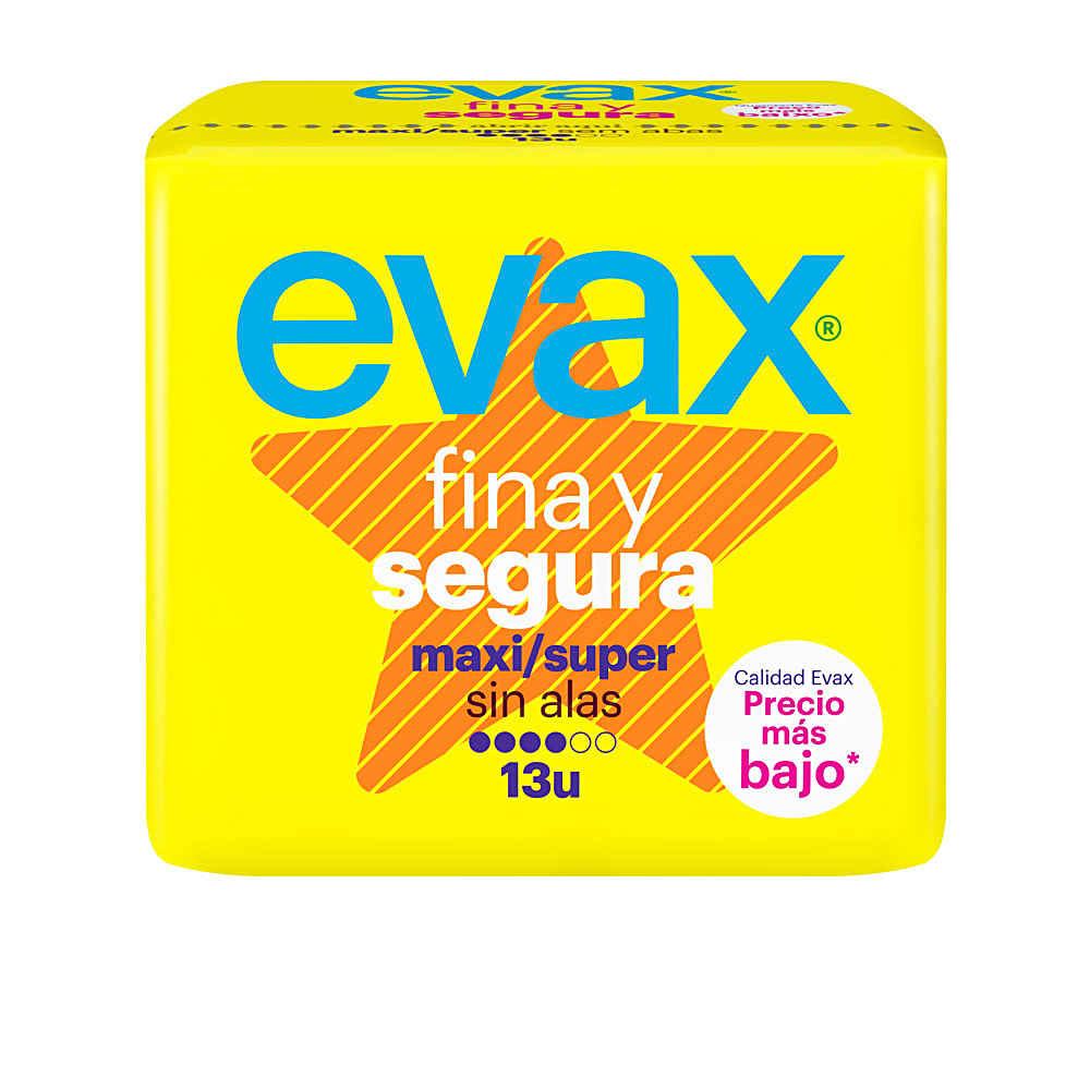 Almofadas maxi EVAX FINA&SEGURA 13 u