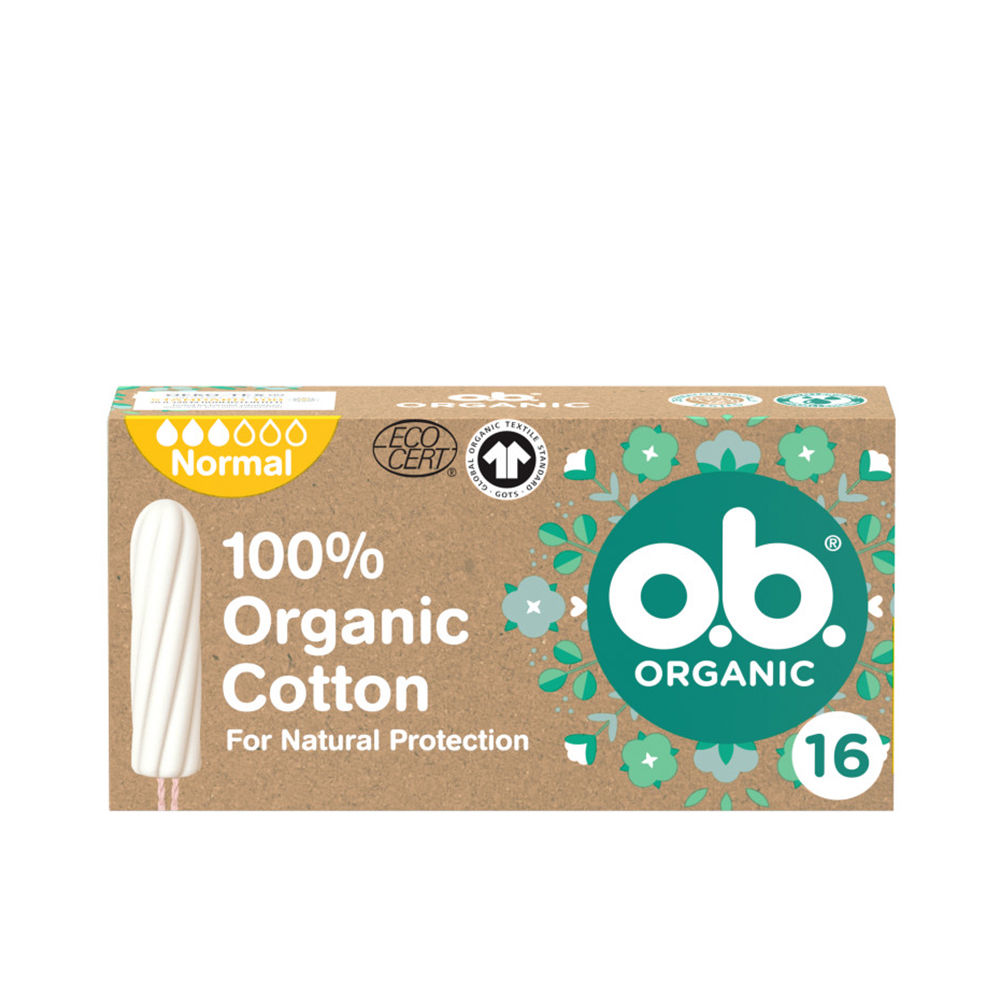 OB ORGÂNICO tampão normal 16 u