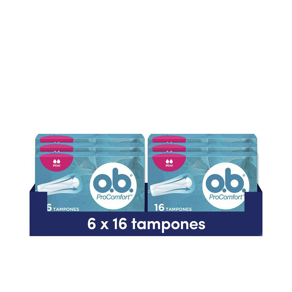 Tampão mini OB PROCOMFORT 16 unid.