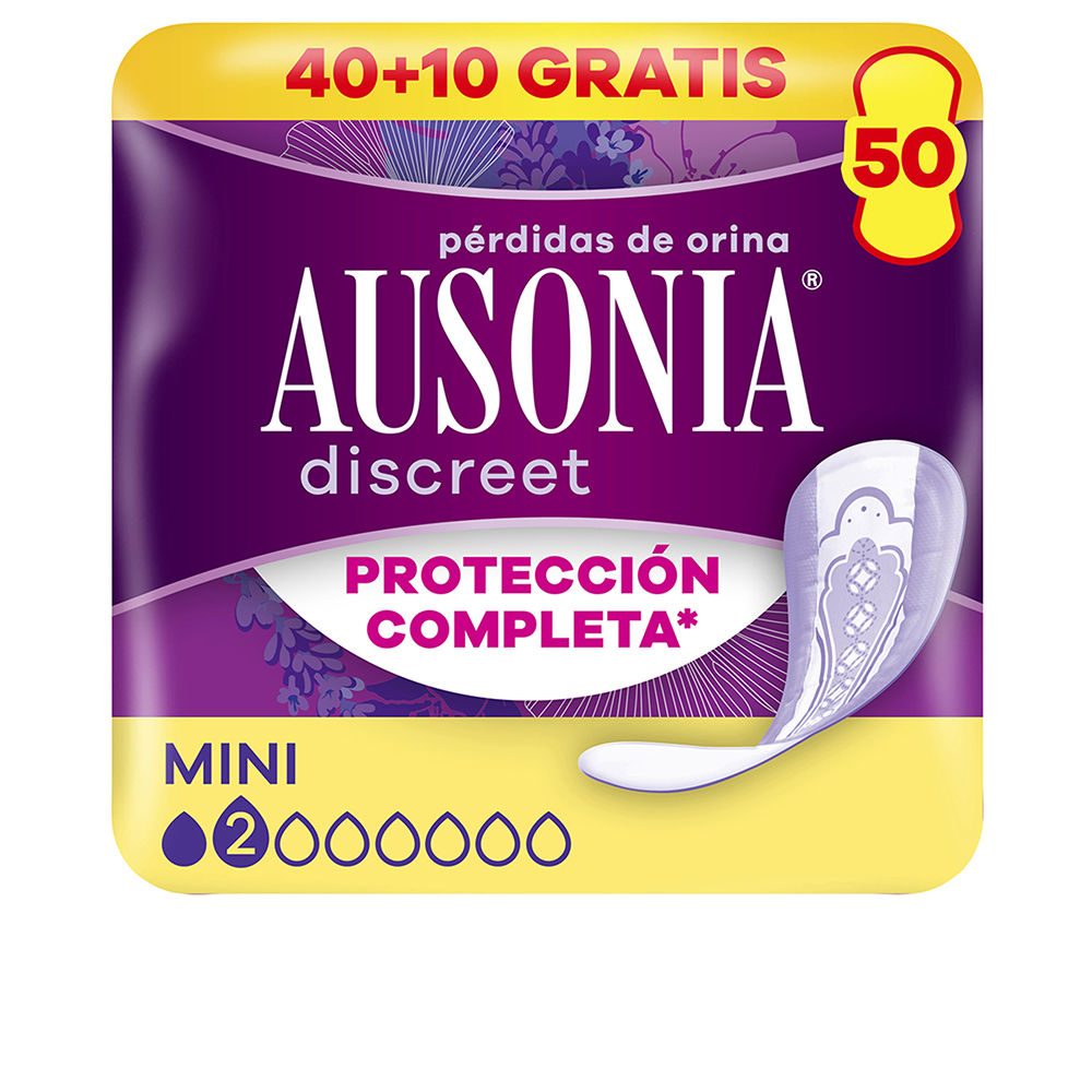 Absorventes para incontinência Ausonia Discreet Mini 50 unidades