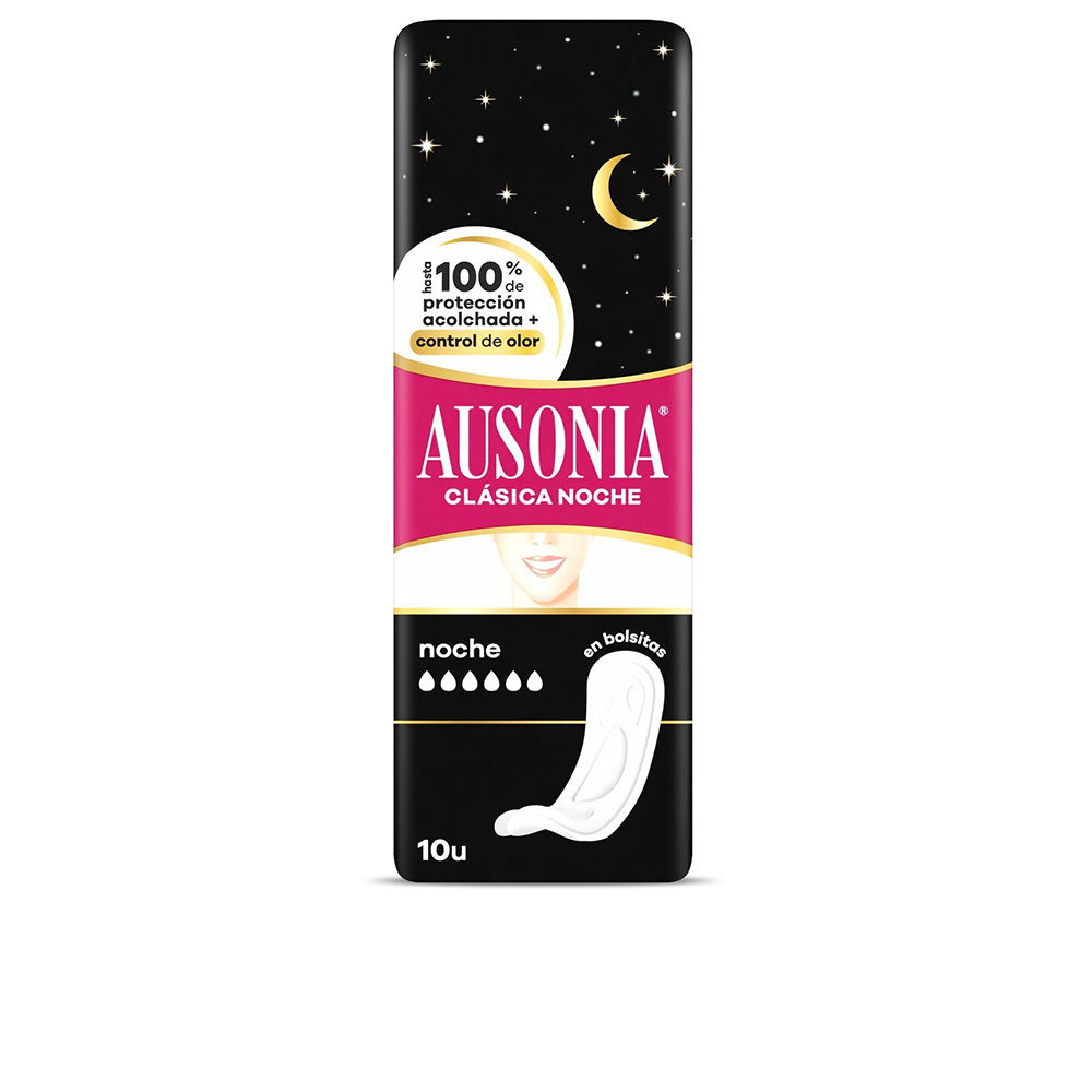 Absorventes AUSONIA NIGHT super plus, 10 unidades