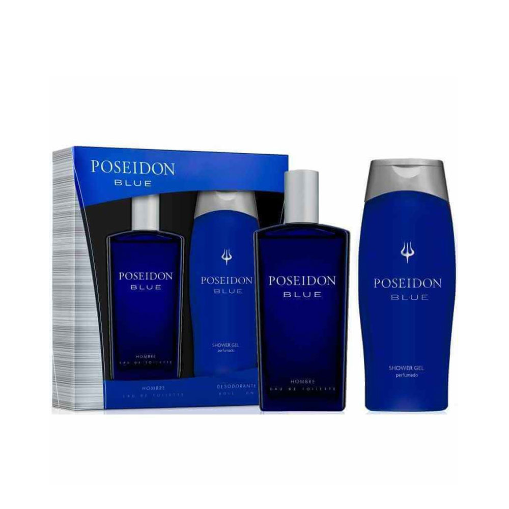 CASO AZUL POSEIDON 2 peças