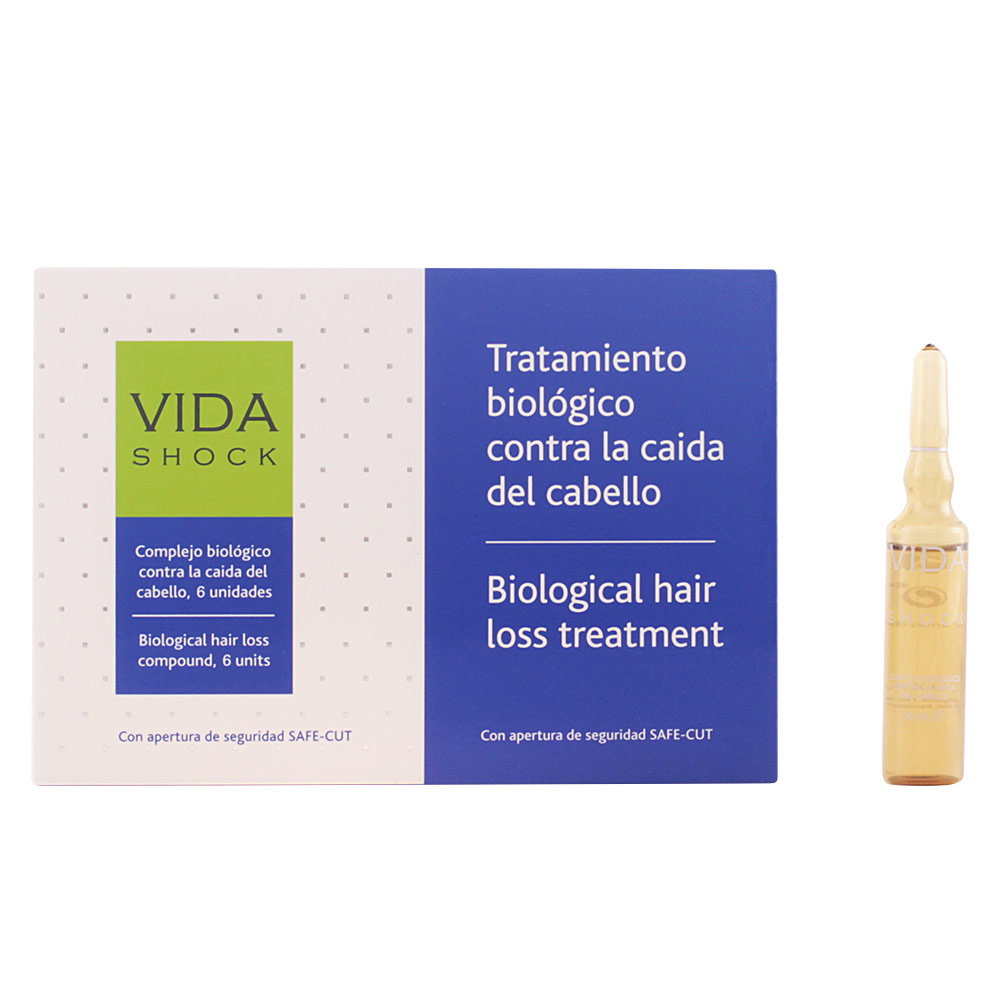 VIDA SHOCK estojo anti-queda de cabelo 6 ampolas x 10 ml