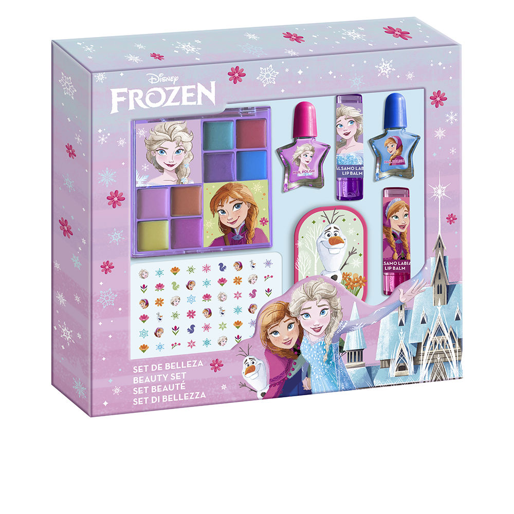 Conjunto de maquiagem Frozen Beauty com 7 peças