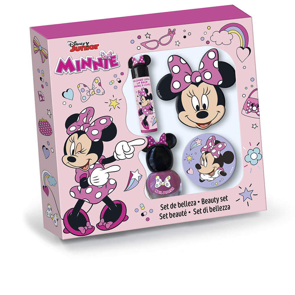 CASO DE MAQUIAGEM MINNIE BEAUTY 4 peças