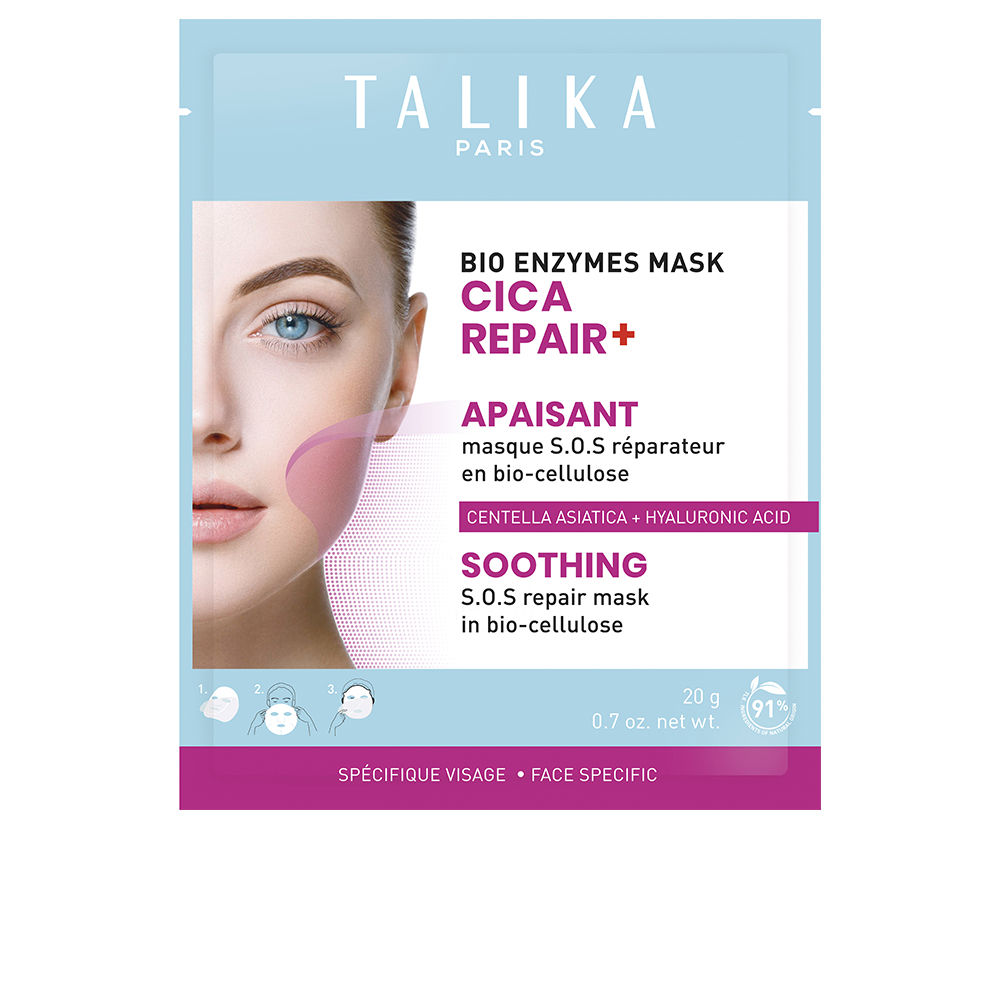 BIO ENZYMES MASK CICA REPAIR+ Máscara reparadora SOS hidratante e calmante 20 gr