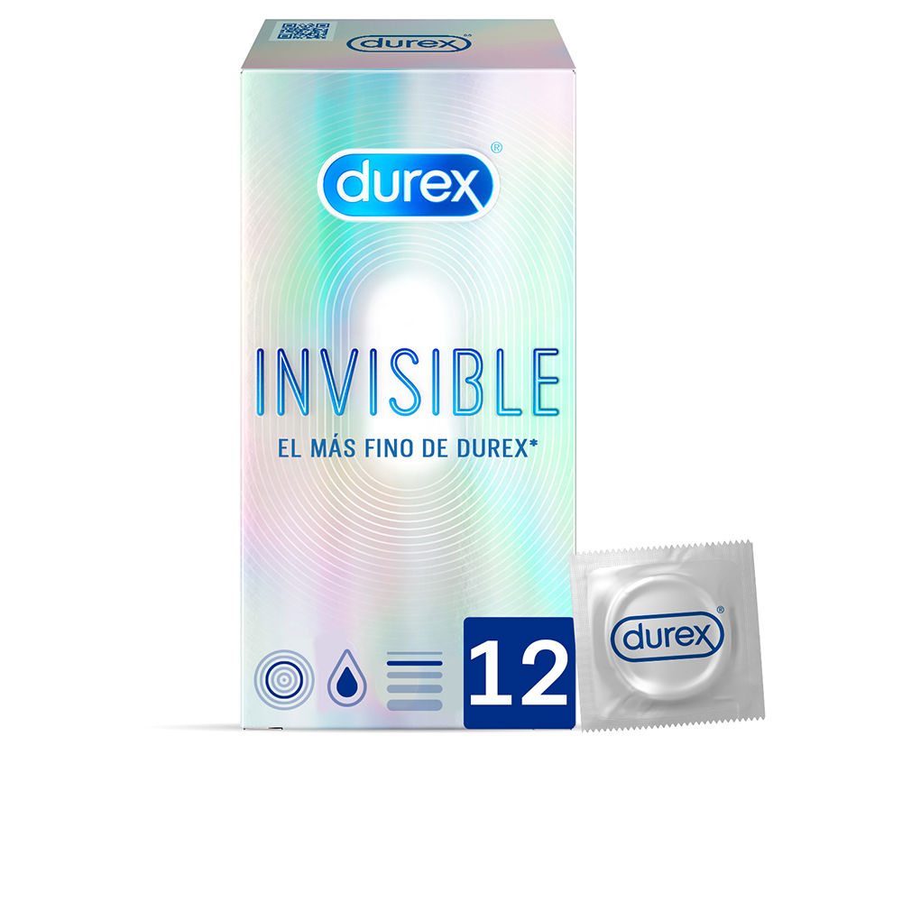 Preservativos extra sensíveis INVISÍVEIS 12 u