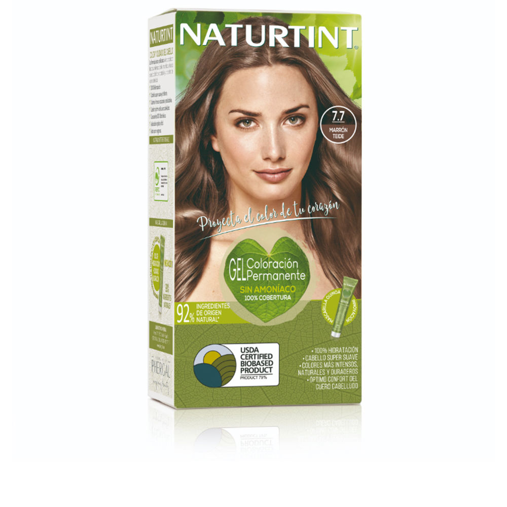 Tintura sem amônia NATURTINT #7.7-Teide Brown 170 ml