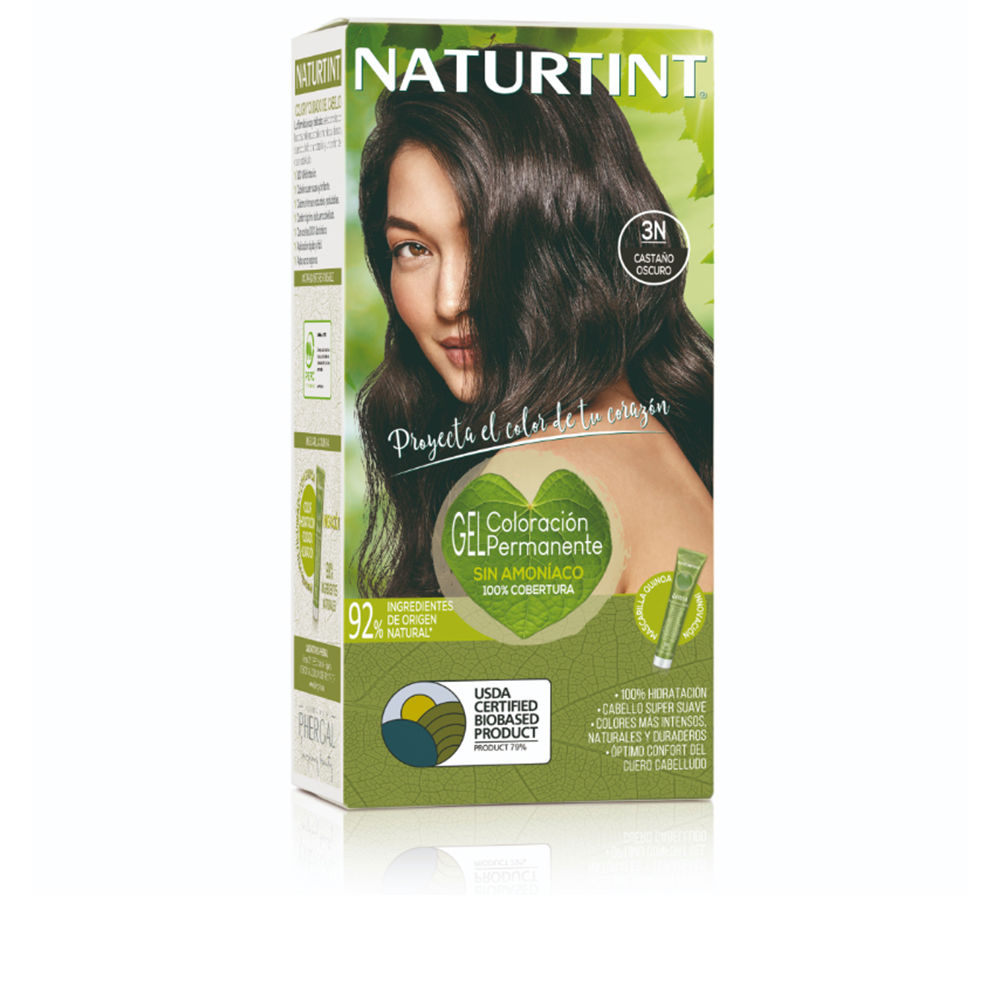 Tintura NATURTINT sem amônia #3N-Castanho Escuro 170 ml