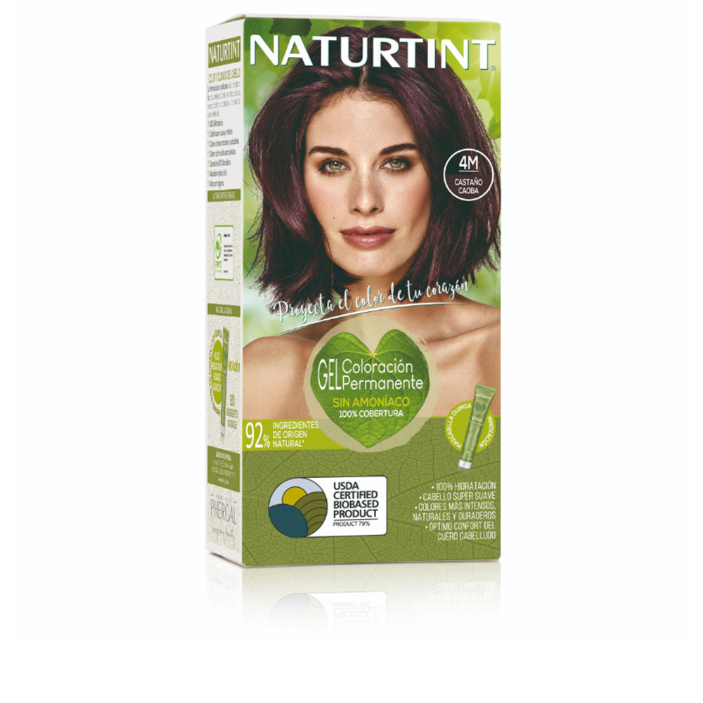 Corante NATURTINT sem amônia #4M-Castanho Mogno 170 ml