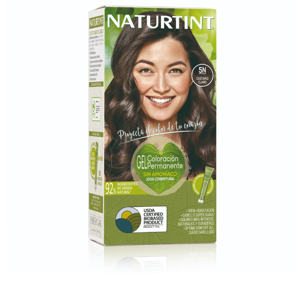 Tintura NATURTINT sem amônia #5N-Castanho Claro 170 ml