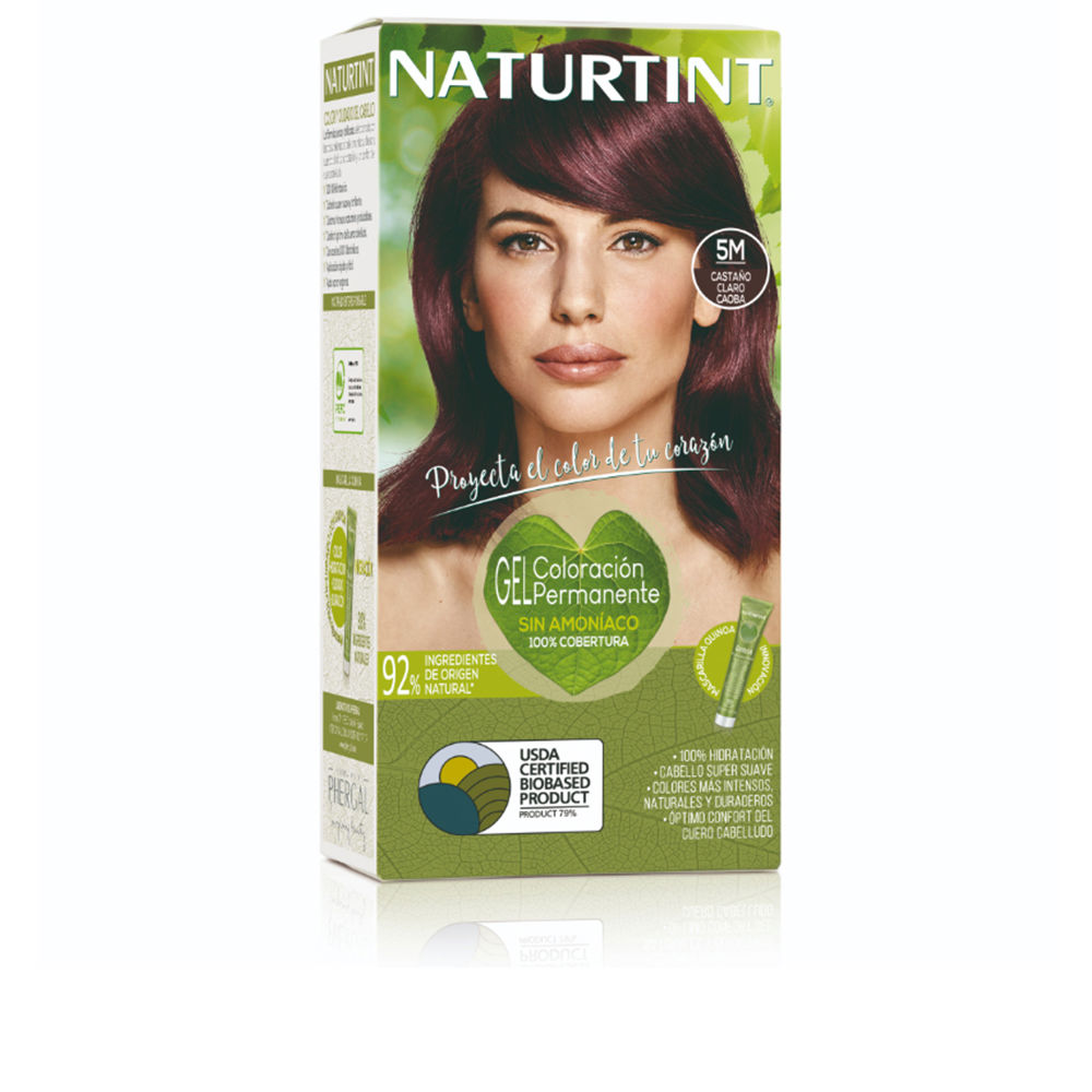 Tintura NATURTINT sem amônia #5M-Castanho Claro Mogno 170 ml