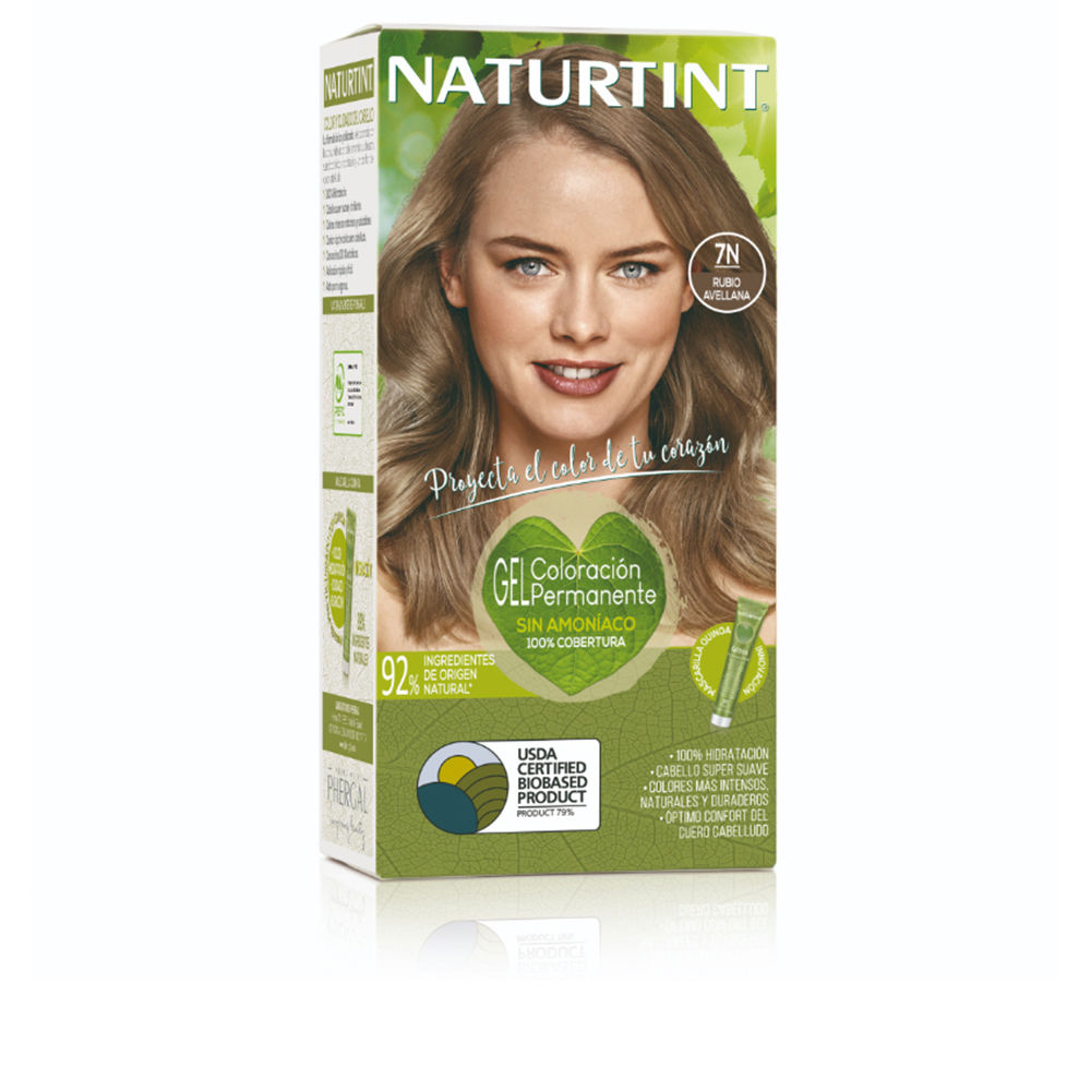 Tintura sem amônia NATURTINT #7N-Loiro Avelã 170 ml