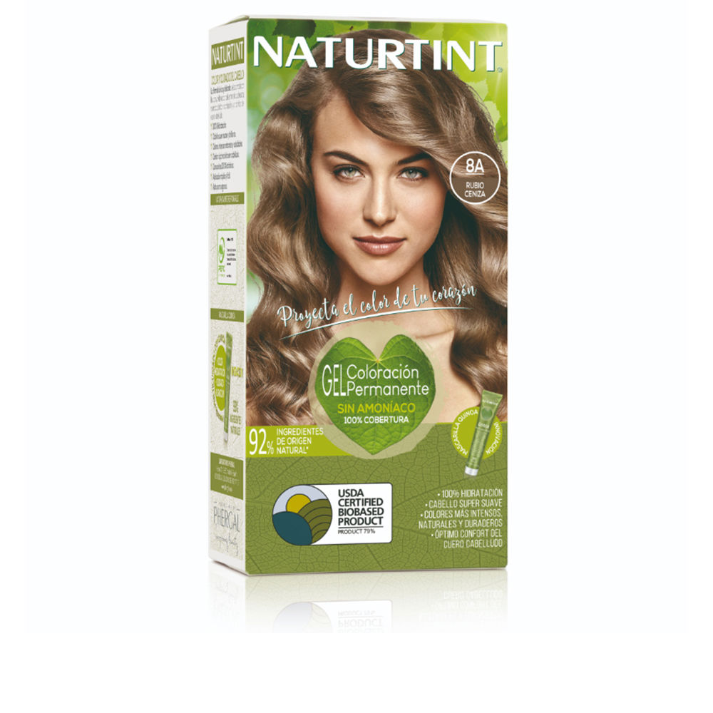 Tintura NATURTINT sem amônia #8A-Loiro Acinzentado 170 ml
