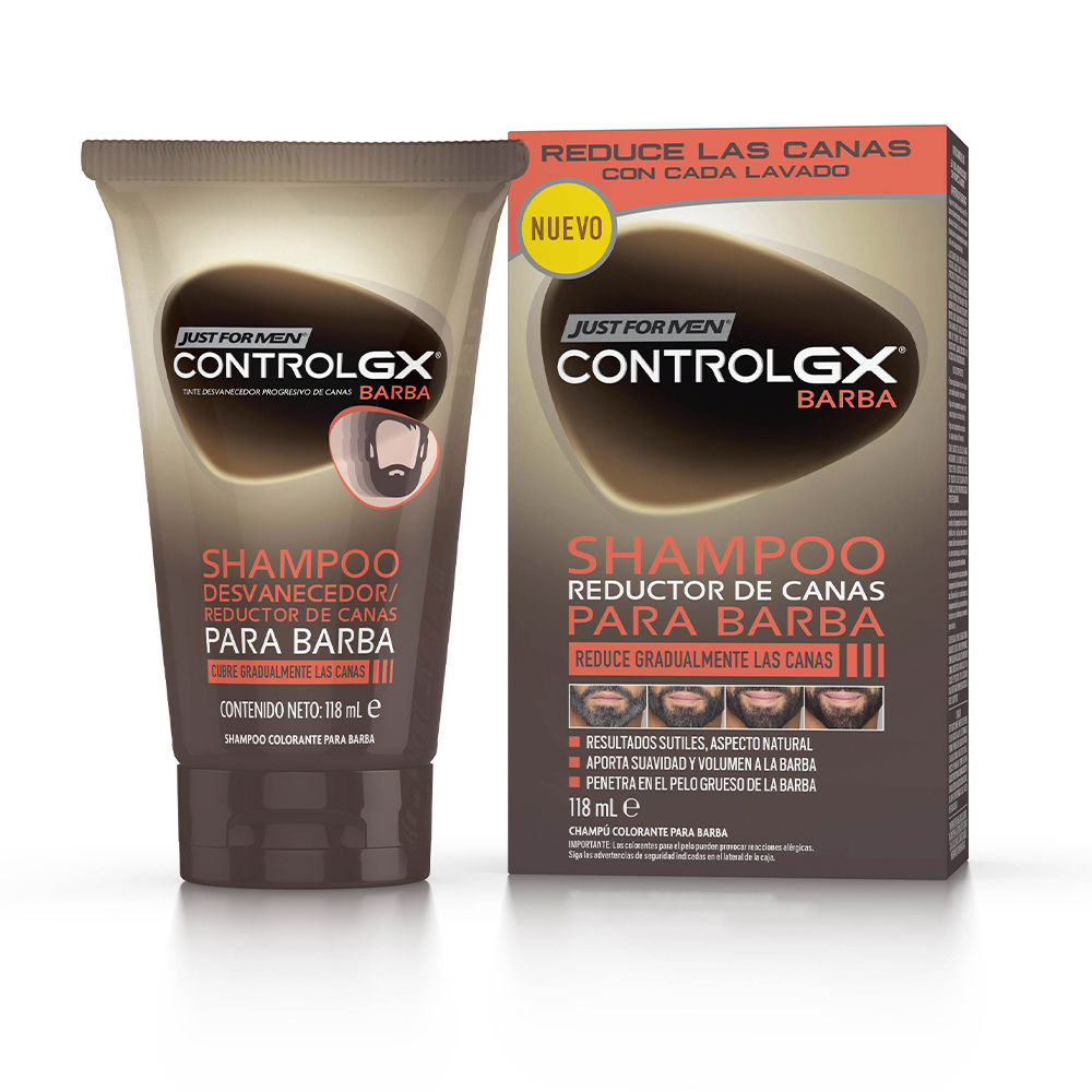 CONTROL GX shampoo redutor de barba cinza 118 ml