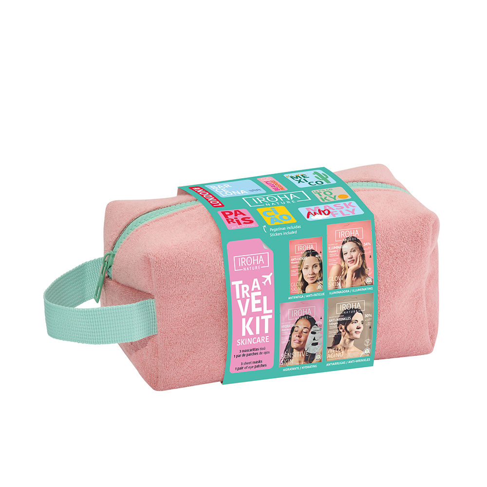 KIT DE VIAGEM ESTOJO PARA CUIDADOS COM A PELE 5 pcs