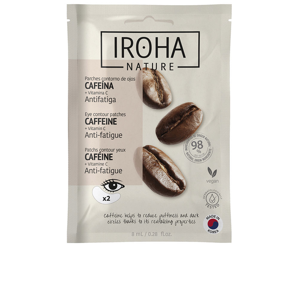 Adesivos para contorno dos olhos com cafeína 8 ml