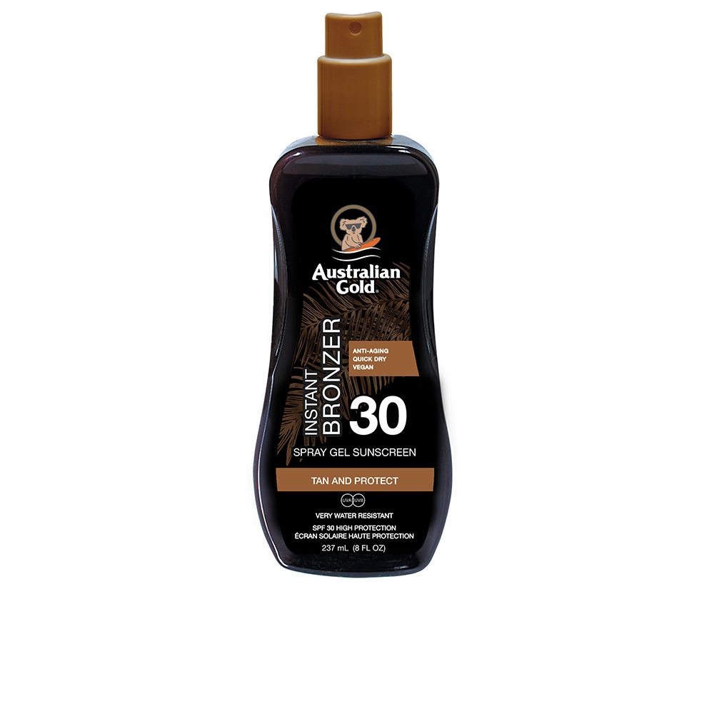 PROTETOR SOLAR FPS30 gel spray com bronzeador instantâneo 237 ml