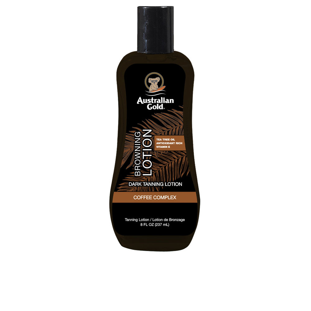 Loção Bronzeadora, loção bronzeadora escura 237 ml