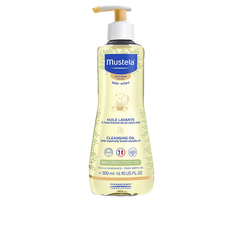 BÉBÉ-NIÑO óleo de limpeza para pele seca 500 ml