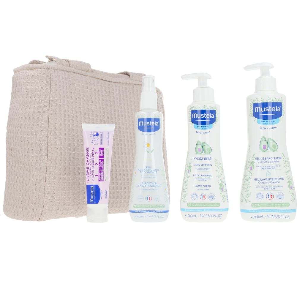 MALA DE CARRINHO BEGE 5 PCS