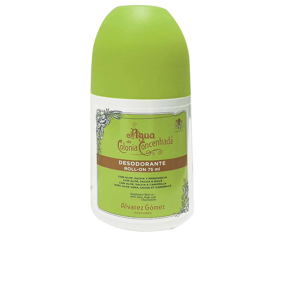 AGUA DE COLONIA CONCENTRADA desodorante roll-on #fresco 75 ml